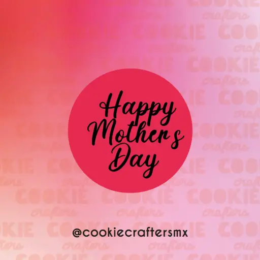 Stencil Happy Mothers Day 1