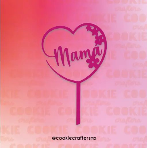 Cake Topper Mamá