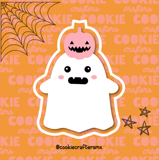 Fantasma con Calabaza en la Cabeza 2