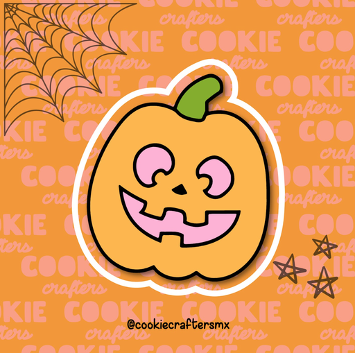 Calabaza sonriendo